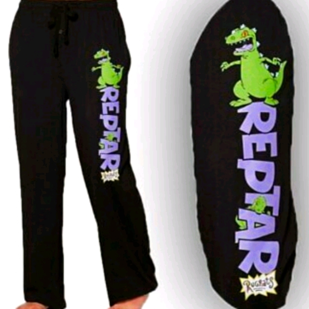 Mens Womens NEW Nickelodeon Rugrats Reptar Pajama
